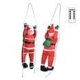 thumbnail image 3 of Muñeco LED de Papá Noel, cuerda de escalada de Papá Noel, cuerda de escalada de Papá Noel, adorno navideño, los mejores materiales, 3 of 8