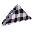 thumbnail image 1 of Ultimate Textile 17 x 17-Inch Polyester Checkered Cloth Napkins, 1 of 3