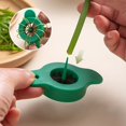 thumbnail image 3 of 1pcs Trancheuse Facile d'Oignon Vert Râpe à Fleurs de Prunier Oignons Verts Fil de Cuisine Superfine Râpe à Légumes, 3 of 5