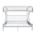 thumbnail image 2 of ACME Eclipse Twin/Full/Futon Bunk Bed in White, 2 of 4