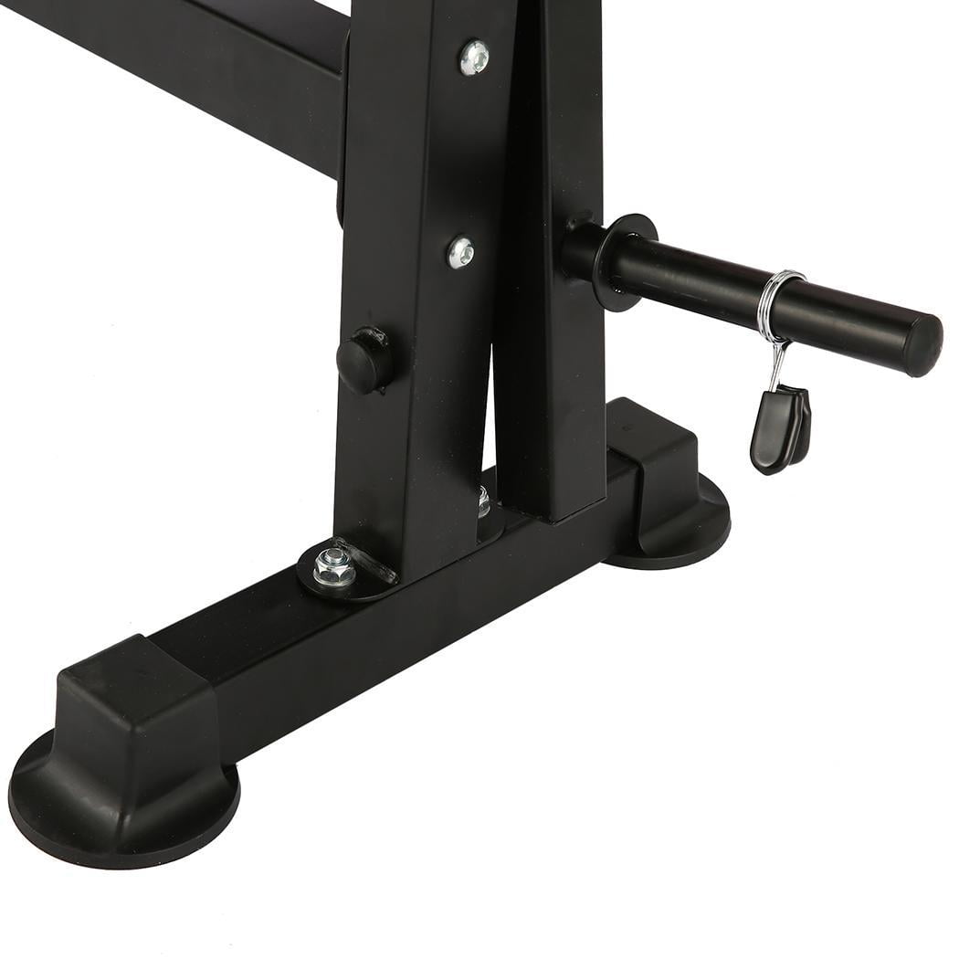 VIBESPARK Adjustable Weight Bench 600lbs 5-in-1 Foldable Workout Bench Set with Barbell Rack Leg Developer Preacher Curl Rack Dumbbell Fly Attachment, Multi-Function Strength Training Bench Press