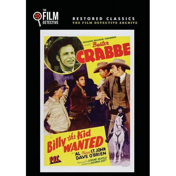 Billy the Kid Wanted (DVD), Film Detective, Western