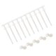 thumbnail image 2 of Bridas de nailon para cables, correas de gestión de cables, clips de sujeción profesionales multiusos, hebillas de nailon para automoción, accesorios 10 bridas de nailon, 2 of 8