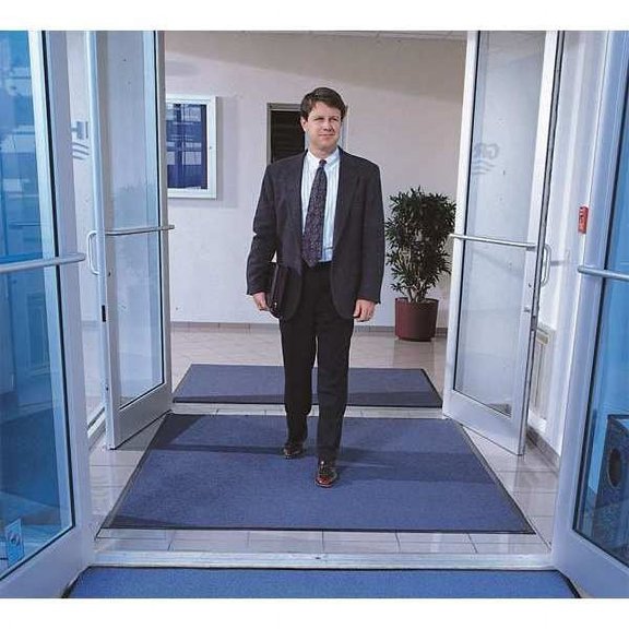 Notrax Carpeted Entrance Mat,Black,4ft. x 6ft. 141S0046BL