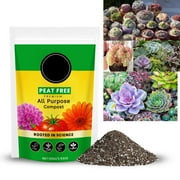 Seed Potting Soil Mix, Vegetable, Flower, Houseplant Germination and Growth Nutrient-Rich Cactus Potting Soil for Indoor & Outdoor Use
