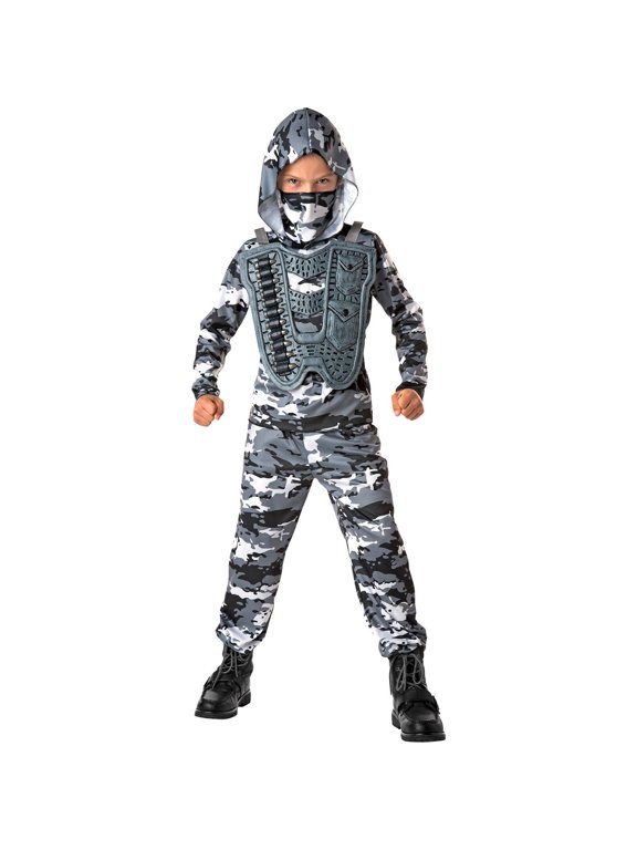 Snow Commando Boys Costume