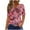 Red, variant on White Summer Crop Tops for Women Womens Blouses And Tops Generic Blouses for Women