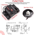 thumbnail image 5 of 20A Circuit Breaker Holder Manual Reset Switch 12-48V Dc For Solar Power System, 5 of 9