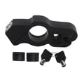 thumbnail image 2 of Lock Motorcycle Grip Handlebar Lock Preventing Theft Heavy Duty Throttle Locks Brake Lock For Bike With 37mm Handles, 2 of 8