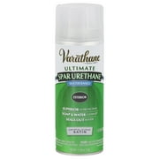 6 Pc, Varathane Ultimate Satin Crystal Clear Water-Based Acrylic Modified Urethane Spar Urethane Spray 11.