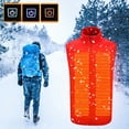 thumbnail image 4 of JikouIivo Heated Vest, Unisex Heated Clothing for men women, Lightweight USB Electric Heated Jacket,Adjustable Size for Hiking（XL）, 4 of 4