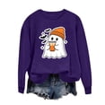 thumbnail image 3 of Enjoytime Womens Sweatshirts Halloween Print Long Sleeve Crew Neck Sweatshirts Fall Casual Funny Pullover Top, 3 of 4