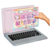 Disney Princess Style Collection Pink Pretend Laptop with Play Earbuds 5 Ways to Play