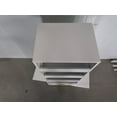 thumbnail image 2 of 4 Tier Bookshelf with Sliding Drawers and Bottom Storage Cabinet for Small Spaces, Vertical Organizer Shelf for Office, Bedroom, and Living Room, 2 of 9