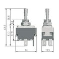 thumbnail image 6 of HQRP 4-Pin Toggle Switch for MK Diamond MK-100 Tracker Tile Saw 154310, 6 of 7