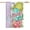 28"X40", variant on Welcome Spring Gnome 28 x 40 House Flag Double Sided, Tulip Flower Pot Garden Yard Decorations, Seasonal Butterfly Burlap Outdoor Decor Decorative Large Flag