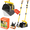 Yellow, variant on Pupzle Dog Pooper Scooper with Bag Attachment, Heavy Duty for Large Dogs