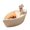 1, variant on NEXAVKPR Adorable Ship Shape Tealight Stand Ceramic Candle Stand For Desktop Mantels