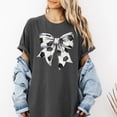 thumbnail image 3 of Soccer Coquette Bow Shirt for Women and Teens Soccer Season Oversized Tee for Player Coach Fan Pepper Shirt Adult X-Large, 3 of 4