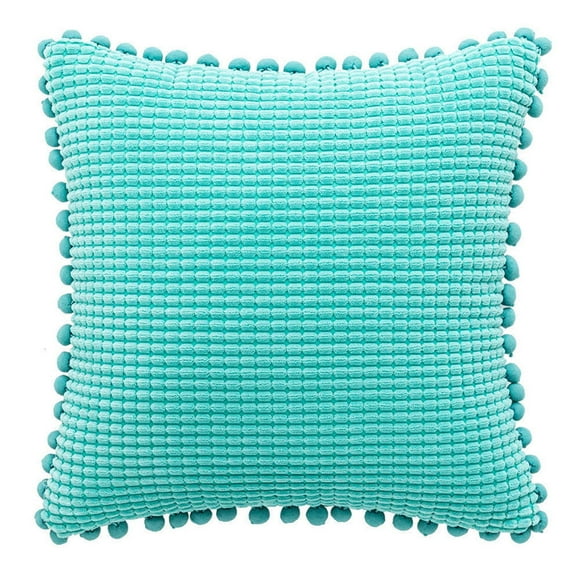 Xihbxyly Cojín de Pana, Suave y Cómodo, Accesorio Decorativo para Sala de Estar, Sofá Cama, Acogedor, Ideal para Cafetería, Biblioteca, Salón, 45 X 45 Cm.