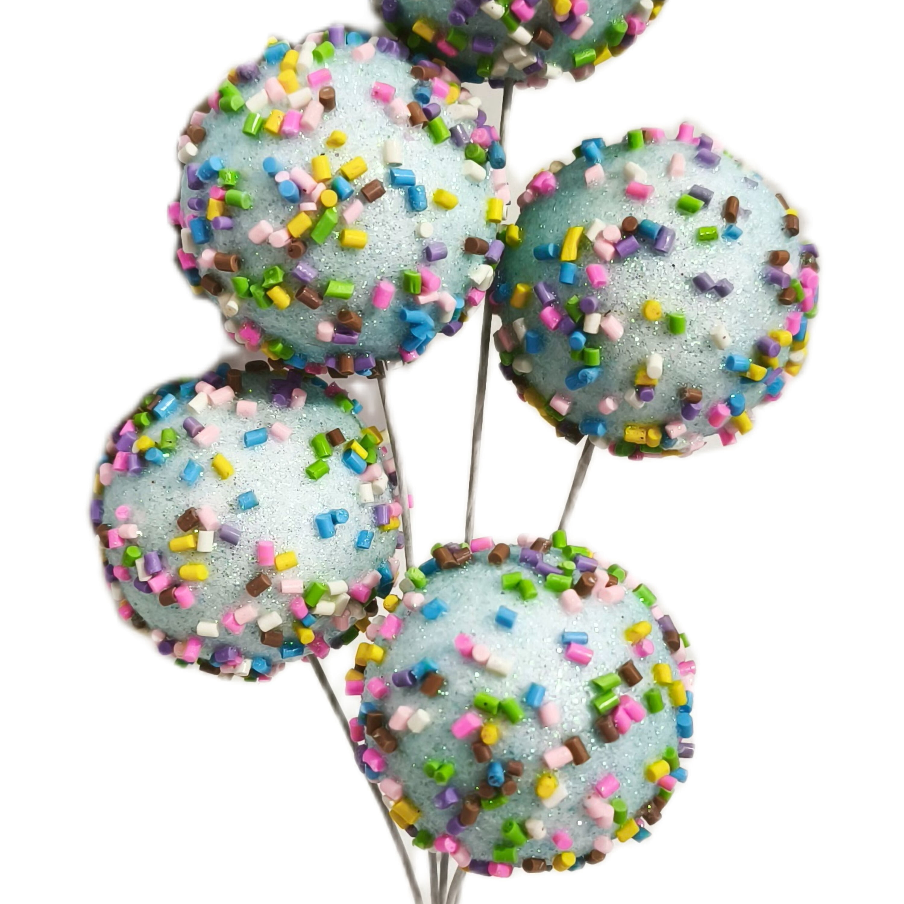 Multicolor Candy Sprinkle Christmas Clip Ornament, 9", by Holiday Time