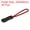 Black, Red, variant on Uxcell Zipper Pulls Pull Head Handle Replacement Tab Tags Cord Extension for Backpacks Bag Handbags Black, Rose Red