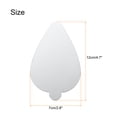 thumbnail image 2 of Uxcell 100pcs Mini Cake Boards, Mousse Cake Cardboards Leaf Cake Bases (Silver Tone), 2 of 5