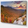 thumbnail image 2 of Endless Forests in Fall Panorama - Landscape Canvas Art Print, 2 of 4