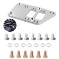 thumbnail image 1 of Placa Adaptadora De Montaje De Motor, Placa De Conversión De Montaje De Motor Fácil De Instalar, Kit De Intercambio De Plata Compatible Para Automóviles, Vehículos Y Automóviles Serendint VI005290-00, 1 of 7