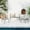 White, variant on Christopher Knight Home 3-Piece Outdoor Patio Chat Set, Woven Rattan Club Chairs & Loveseat with Iron Frame, Black