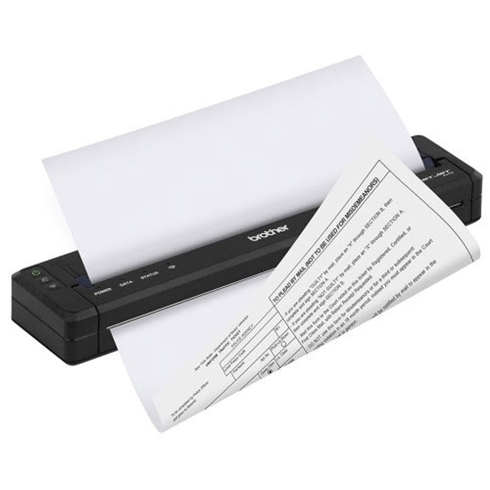 Brother PocketJet Premium Paper 8 1/2 Fanfold Thermal Sheets 3Hole