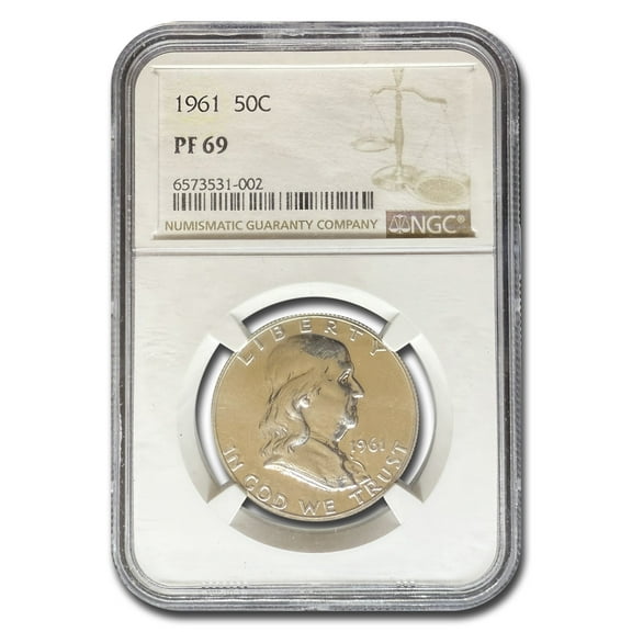 1961 Franklin Half Dollar PF-69 NGC