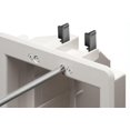 thumbnail image 4 of Industries TVBU505-1 Recessed TV Box Wall Plate Kit Paintable 2-Gang, White, 4 of 5