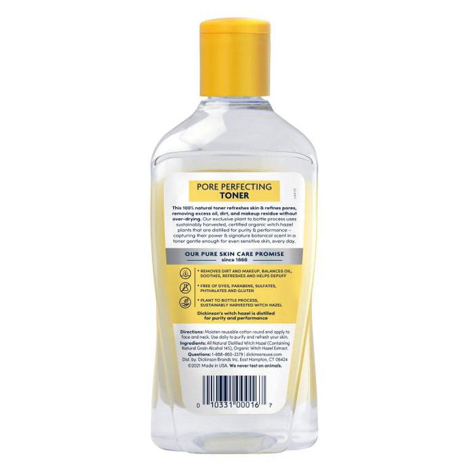 Dickinson's Original Witch Hazel Pore Perfecting Toner, 16 oz, 6 Pack