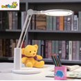 thumbnail image 4 of 18.7" Professional 216 LED beads Eye-caring desk lamp, Natural Full Spectrum LED, Touch Control, 5 Lighting Modes with Stepless sliding dimmer, high CRI, timer, Auto-control brightness Sensor, 4 of 18