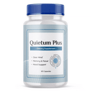 Quietum Plus Tinnitus Relief & Reduced Ear Ringing Pills 60 Capsules