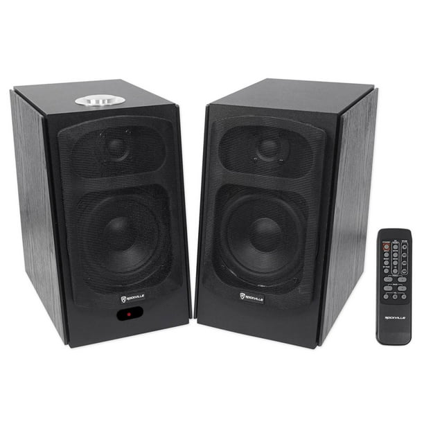 Rockville Hd5b 150w Black Home Theater System Bookshelf Speakers