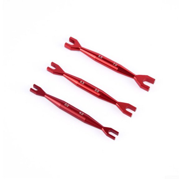 3-4mm 4.5-5mm 5.5-7mm Double End Universal Spanner Open End Wrenches For Rc Car