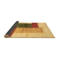 thumbnail image 2 of Ahgly Company Indoor Rectangle Abstract Brown Contemporary Area Rugs, 2' x 3', 2 of 4