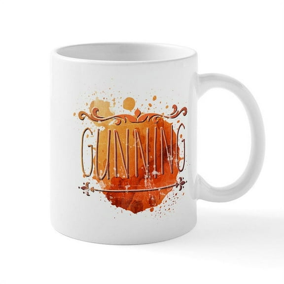 CafePress - Gunning Mugs - 11 oz Ceramic Mug - Novelty Coffee Tea Cup