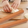 thumbnail image 6 of 1Pc 4Sizes Wooden Rolling Pin Set for Baking - Dough Roller for Pastry, Pizza, Pie Crust | Non-Stick Wood Rolling Pins, Small & Mini Kitchen Tools Wooden Dumpling Rolling Pin Tool(Brown1,9.84x1.06"), 6 of 7