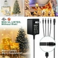 thumbnail image 5 of FITE ON UL Listed AC Adapter Replacement for LEMAX #74706 CHRISTMAS VILLAGE 3-OUTPUT Jacks Power Supply Cord, 5 of 6