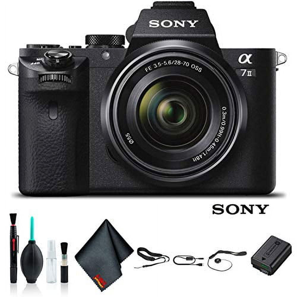 Sony Alpha a7II Mirrorless with 28-70mm OSS Lens ILCE7M2K/B - Adorama