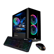 iBUYPOWER Element Mini 167A Gaming Desktops, AMD Ryzen 5 3600, 8GB, 240GB SSD, Black