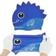thumbnail image 5 of Gorro de natación de silicona en forma de pez azul de Unique Bargains, 5 of 6
