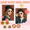 thumbnail image 4 of pitrice Lunettes de Soleil Tournesol à la Mode pour Enfants, Lunettes de Soleil Tendance pour Bébé Résistantes aux UV, 4 of 8