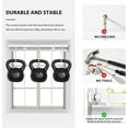 thumbnail image 4 of LazBlinds No Tools-No Drill 1" Aluminum Mini Blinds, Cordless Blinds for Windows, Light Filtering Horizontal Blinds and Shades for Window Size 43'' W x 48'' H, Cream, 4 of 6