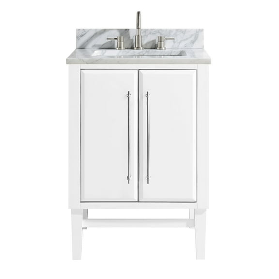Avanity Mason-Vs25-S-C Mason 24" Free Standing Single Basin Vanity Set - White
