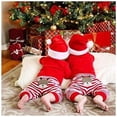 thumbnail image 3 of Christmas Outfits Baby My First Christmas Rompers Clothes Set, 3 of 6