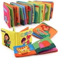 thumbnail image 7 of Baby Toys Clearance Soft Fabric Baby Cloth Early Education Toys 8 Page Christmas Gifts for Kids, 7 of 7